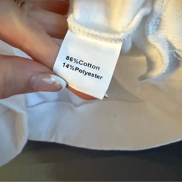 QUEEN OF SPARKLES • Queen of the court tennis sequin sweatshirt - Large preppy - Picture 4 of 5